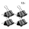 kwmobile 60x Foldback Clips Set - 20 x 19 mm,