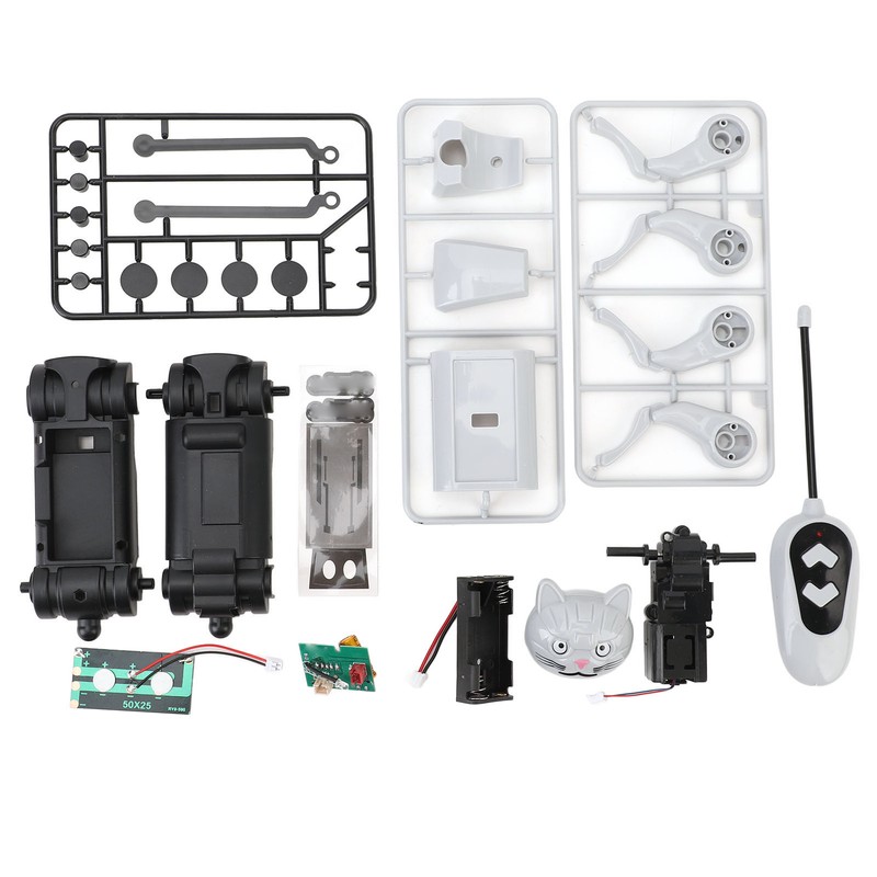 Electric Robot Toy with Remote Control DIY Assembling Smart Funny