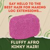 Locsanity Afro Kinky 100% Bulk Natural Human Hair - Braiding