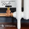 Midline Valve 6I33 Steam Radiator Gate Valve; Air Vent Temperature