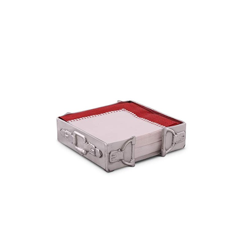 Arthur Court Designs Equestrian Luncheon Napkin Box by Arthur Court