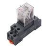 TWTADE/AC 24V Relay 10A Electromagnetic Power Coil Relay 8 Pins
