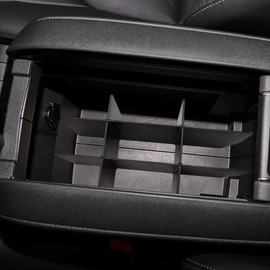 MARCHFA Center Console Divider Organizer Compatible for 2020 2021 2022 2023 2024 Toyota Highlander Accessories Armrest Box Divider Organizer