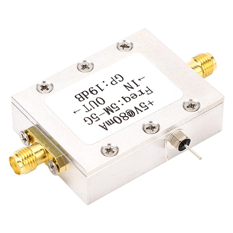 Signal Amplifier Module Broadband High Linearity 19dB 5M‑5G RF Signal