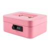 KYODOLED Medium Cash Box with Combination Lock Safe Metal Money