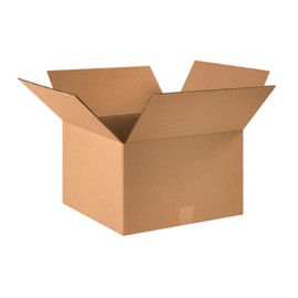 Aviditi 161610 Corrugated Cardboard Box 16" L x 16" W x 10" H, Kraft, for Shipping, Packing and Moving (Pack of 25)