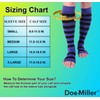 Doc Miller Open Toe Compression Socks for Women and Men