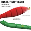 Playology Cat Toys | Interactive Toy Teaser Fish & Snake
