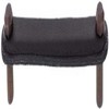 Vicenza Designs K1162 Archimedes Leather Pull, 6-Inch, Black, Oil-Rubbed Bronze