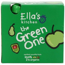 Ellas Kitchen - The Green One Fruit Smoothie - Multipack - (90gx5) x 6