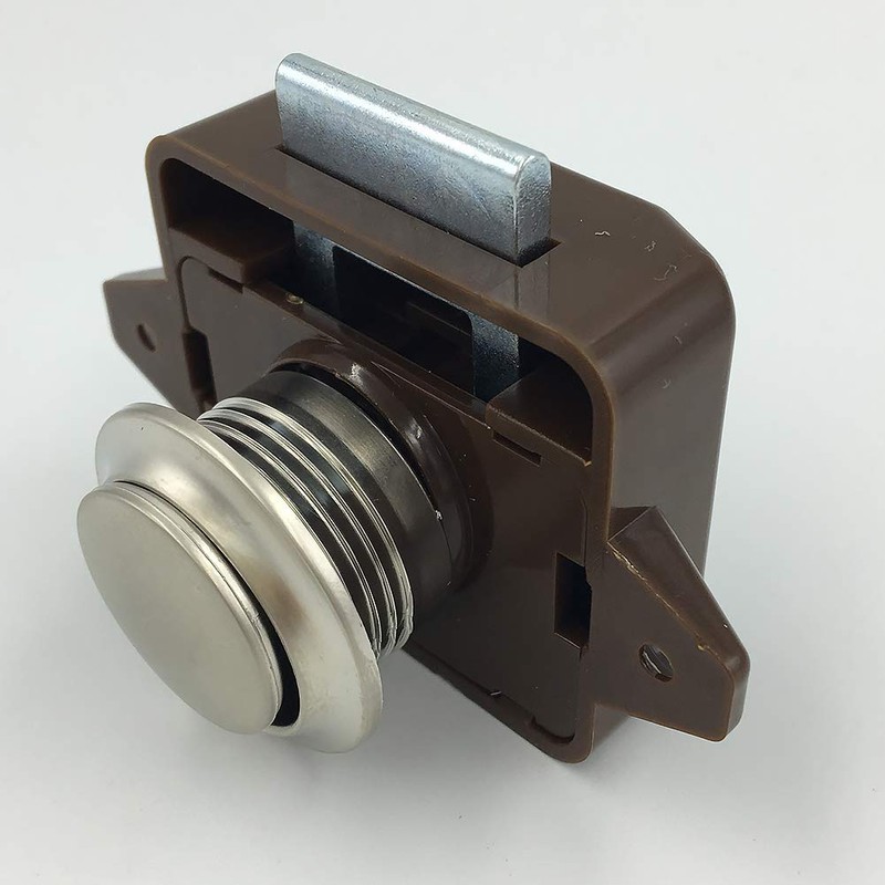 Button Door Key Pad Lock Push Button Catch Caravan Motorhome