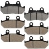 Caltric Front Rear Brake Pads for Honda GL1500 GL1500SE Interstate