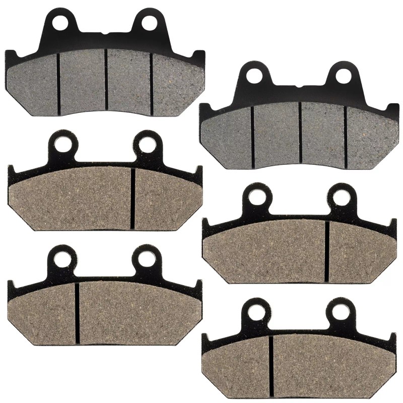 Caltric Front Rear Brake Pads for Honda GL1500 GL1500SE Interstate