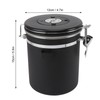 1.5L Coffee Canister Coffee Container with Scoop Date Tracker Stainless