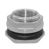 Beduan 1" Female Bulkhead Water Tank Connector Stainless Steel Thru-bulk
