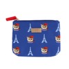 PAUL&JOE ACCESSOIRES 107457-0006-01 Women's Tissue Pouch, Blue, Cat Pattern, Pouch,