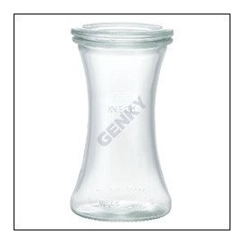 WECK WE-995 Wick Glass Storage Container Canister Delicatesen 6.1 fl oz (180 ml)