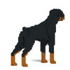 JEKCA Doberman Pinscher 01S-M01 | Dog Plastic Building Blocks |