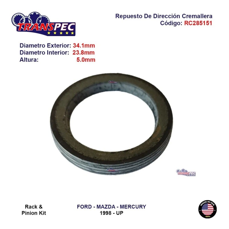 Repuesto De Dirección Cremallera Ford Explorer 2000-2005