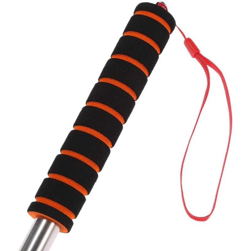Generic 2.5m Telescopic Flag Pole, Outdoor Flag Pole, Stainless Steel