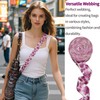 Printed Flower Nylon Webbing with Buckle 1 1/2 inch 6