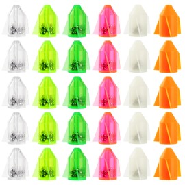 FCKLVMC 30 Pcs Catfish Rattles, Built-in 15 Ringing Beads Fishing Rattles for Catfishing, Compact Portable Catfish Rattle for Outdoor Fishing