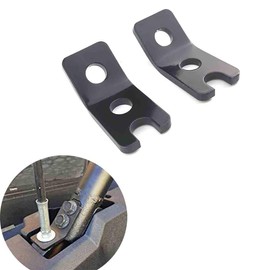 SUS 304 A Pair Polaris RZR 900 1000 Reverse Backup LED Pods Rear Whip Flags Mount Bracket