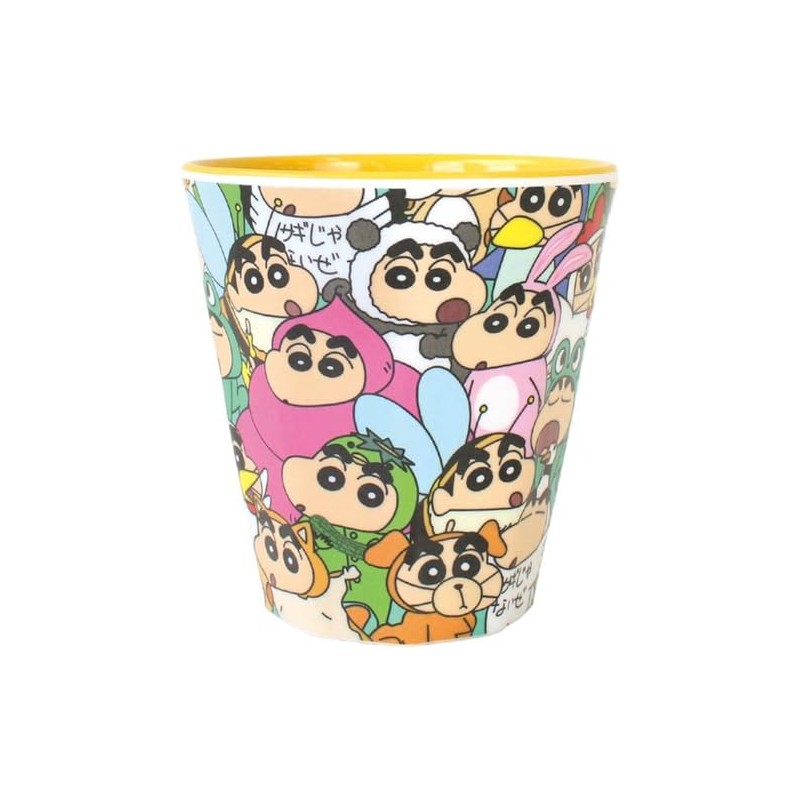 Tees Factory Shin-chan Melamine Cup Gyuyu/Henshin Shin-chan KS-5525591GH