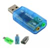 EG Tarjeta De Sonido Usb 5.1 Canales 3d Plug Andplay