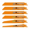 6-Inch Metal/Wood Saw Blades for Reciprocating/Sawzall Saws by KOWOOD for