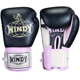 WINDY Leather Muay Thai Training Sparring Gloves