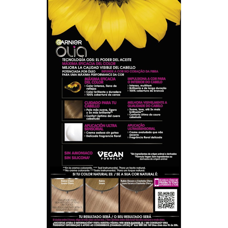 GARNIER OLIA 8.12 Iridescent Blonde