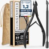 KLINGENHELD® Precise Cuticle Nippers with 1 Cuticle Pusher - Very