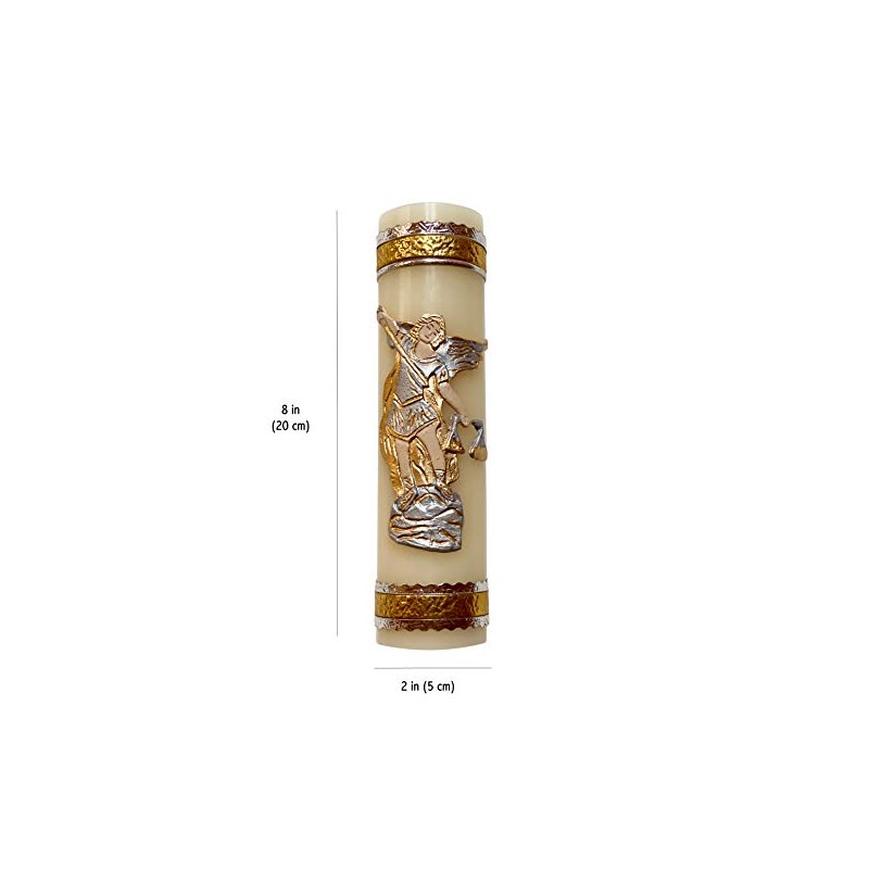 Archangel Michael Handmade Candle Protection Angel Cirio Vela de San