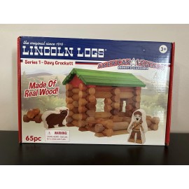 Lincoln Logs American Legends Limited Edition Series 1 - Davy Crockett 65 PC.