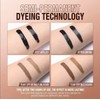 2Pcs Peel Off Eyebrow Tint Gel, Semi-Permanent Color Brow Dye,