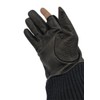Leather Shooting Gloves Black by Parker-Hale