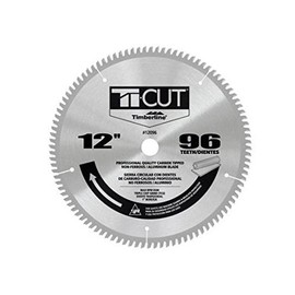 Timberline - Ti-Cut Saw 12"/96T -5 Deg Tcg (12096)