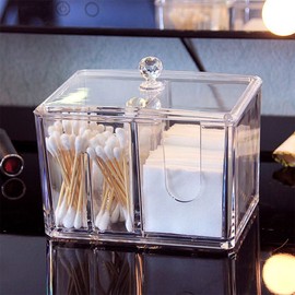 Acrylic cotton pad case / 아크릴 화장솜 케이스