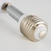 1Pc White E26/E27 Light Bulb Socket Extender Adapter 180 Degree