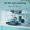 BREEZOME Ice Maker Countertop, 9 Ice Cubes in 6 mins,
