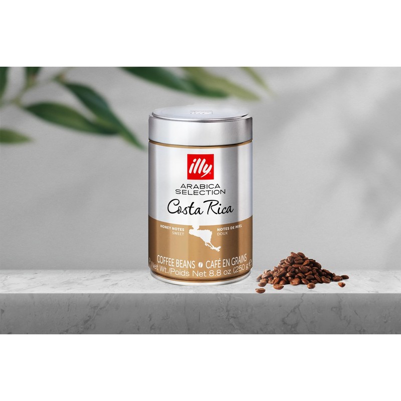 illy Coffee, Luxury Arabica Coffee Beans Selection, Costa Rica Beans,