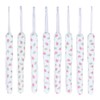 8pcs Crochet Hooks Ergonomic Design Comfortable Handle Easy Identification Compact