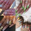 Phogary 48 Bottles Nail Art Decoration Accessories Glitter Powder Sequins