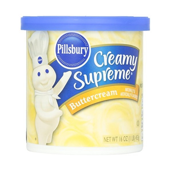 Pillsbury Creamy Supreme Buttercream Frosting 16 oz by Pillsbury