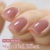 Double Rhythm 15 ML Gel Nail Polish Pure Sheer Same