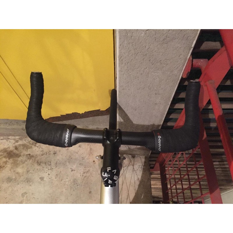 Alfa Pasca TT Bar 31.8mm Aerobar Bicycle 3K Glossy Black
