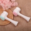 2 Colors Double-Sided Silicone Facial Cleanser Face Wash Blackhead Remover