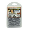 Wakai Sangyo Sheet Metal Seal Screws, Iron, Silver, Length 1.1