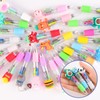 Yoosso 24Pcs Mini Pens, Multi Coloured Pens All In One